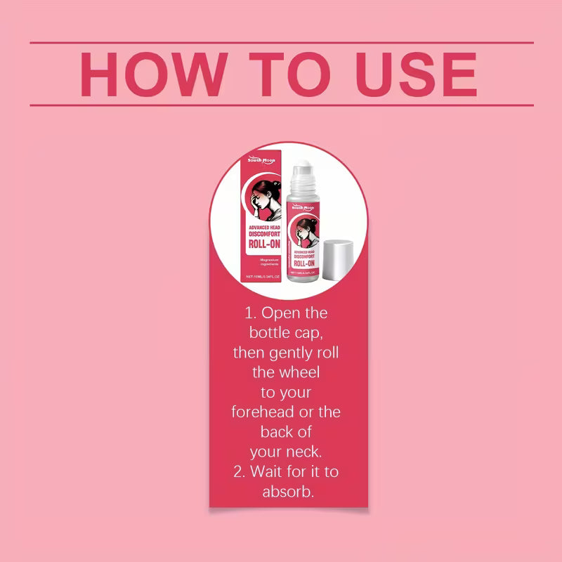 Advanced Headache Roll-on for Migraine (10ml)