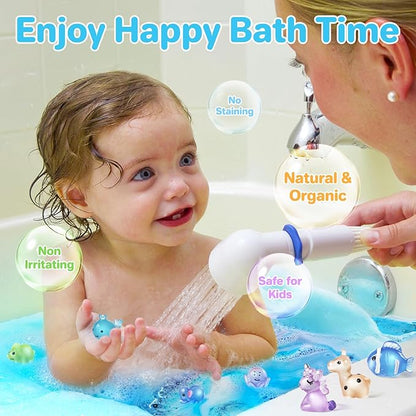 12 Bath Bombs for Kids with Surprise Inside from 3-9 years