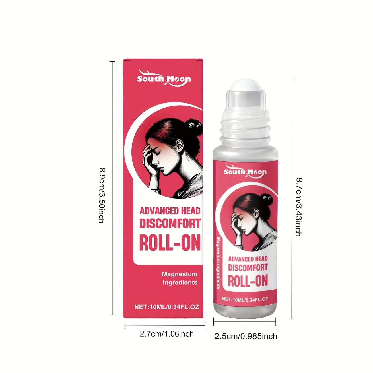 Advanced Headache Roll-on for Migraine (10ml)